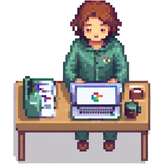 a person working on a laptop emoji
