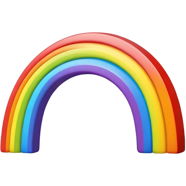 Rainbow emoji