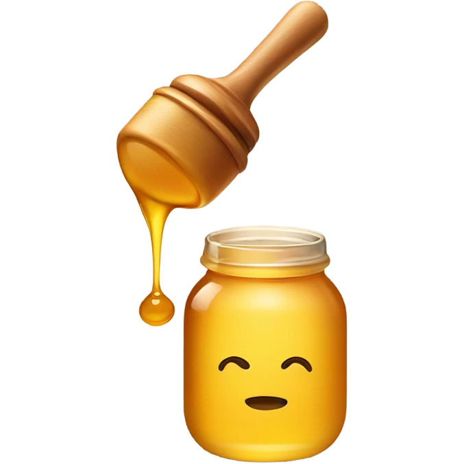 Eating honey  emoji