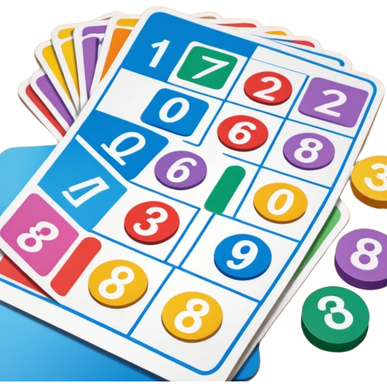 cartes de loto emoji