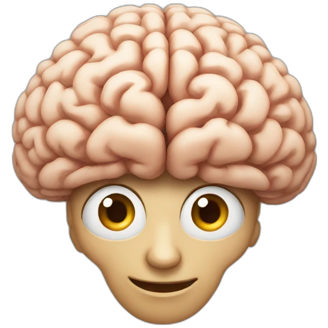 BRAIN HAPPY emoji