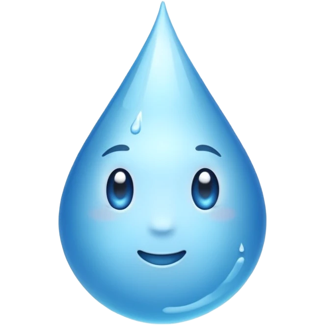 Bouteille d’eau emoji