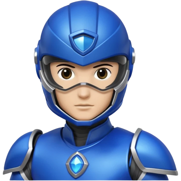 Spd blue power ranger emoji