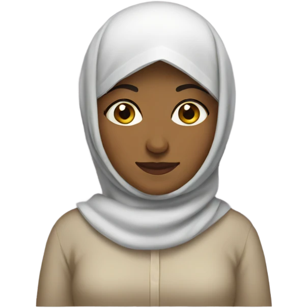 Muslim woman emoji
