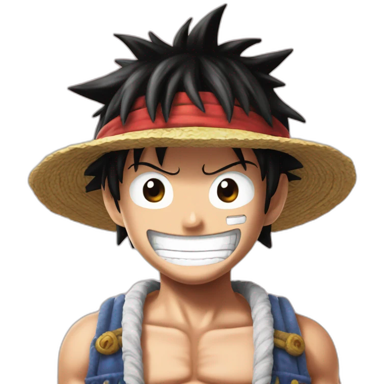 Luffy en gear 5 emoji