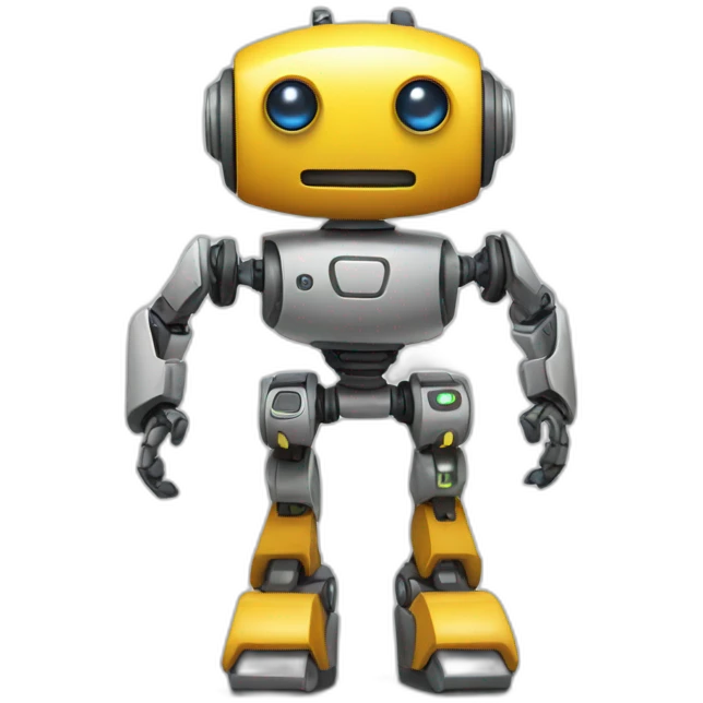 biped robot emoji
