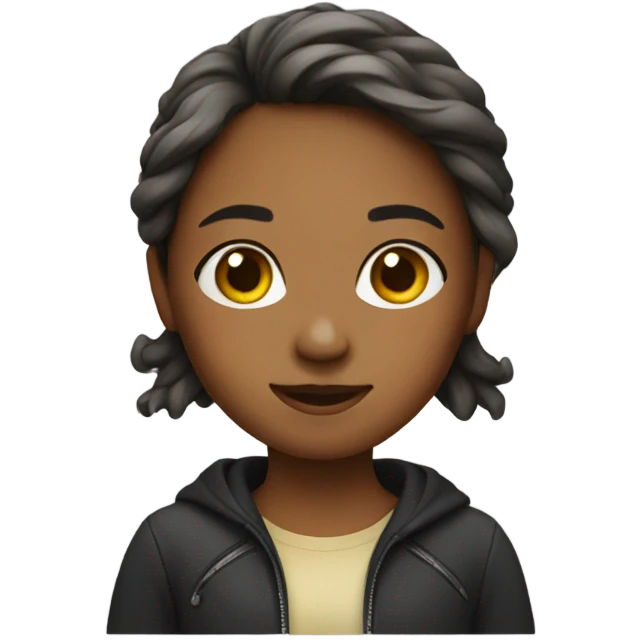 A girl emoji