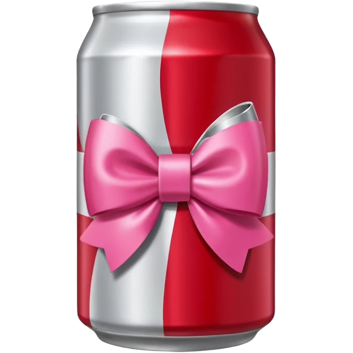 Pink bow diet coke coca cola emoji emoji