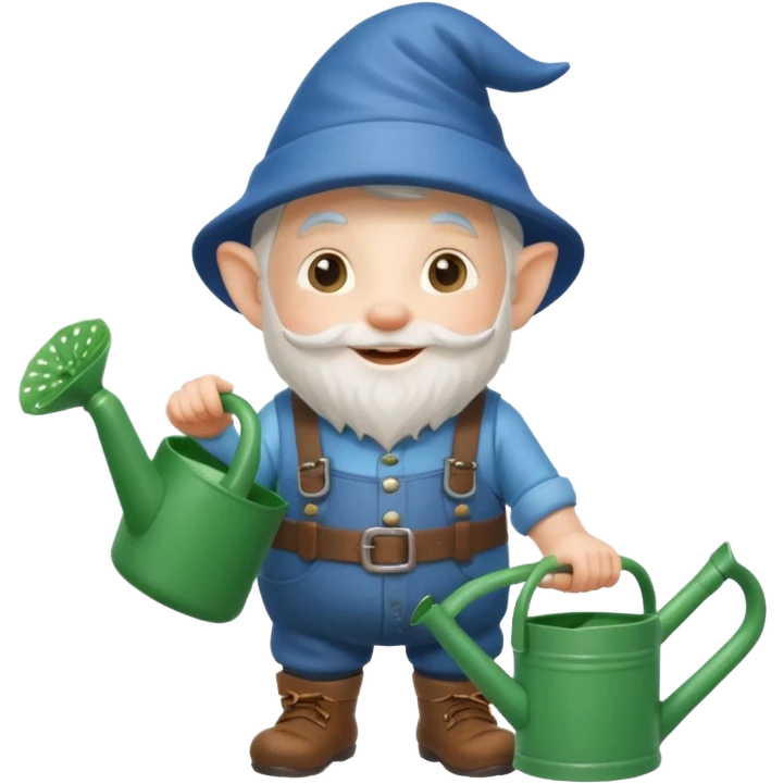 gnome with watercan emoji