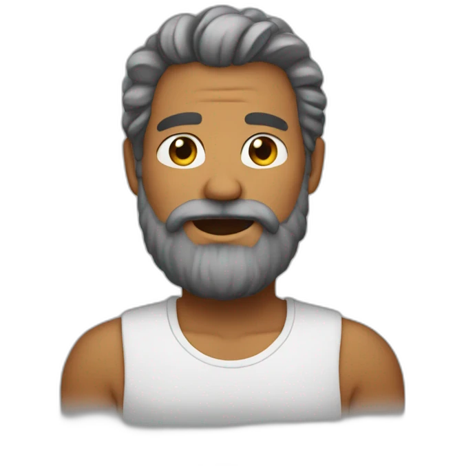 Barbe a papa emoji