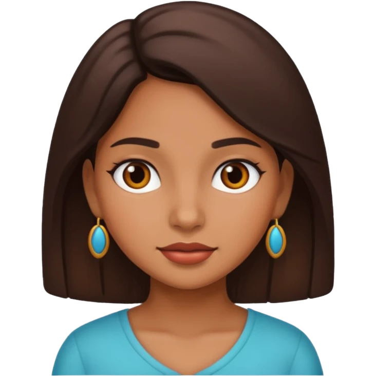 Latina girl emoji