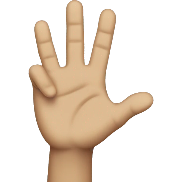 person with his fingers pointing towards the sky and with jesus above him emoji