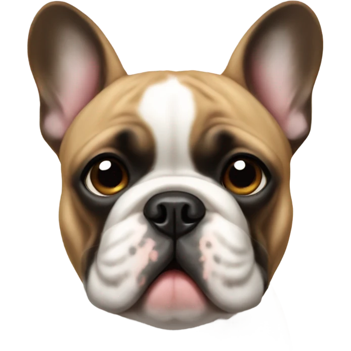 French bulldog emoji