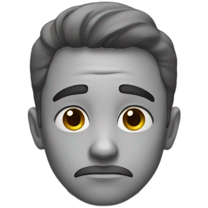 Sad emoji