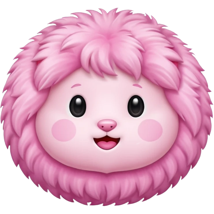 Cute and pink emoji