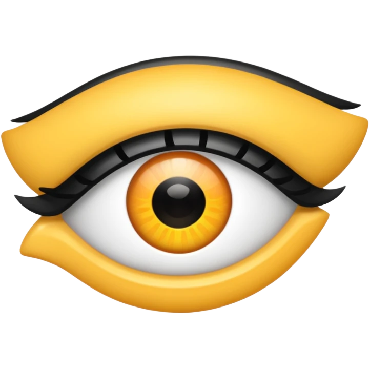 mascara de ojos emoji