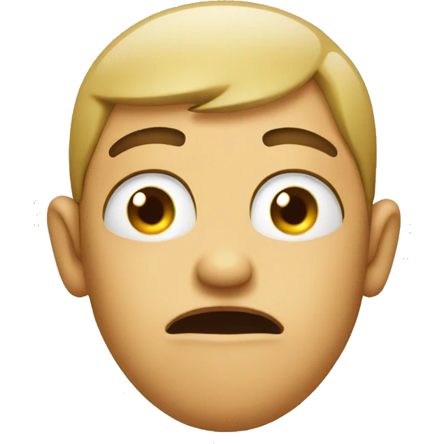 Begging eyes with fingers pointed in emoji