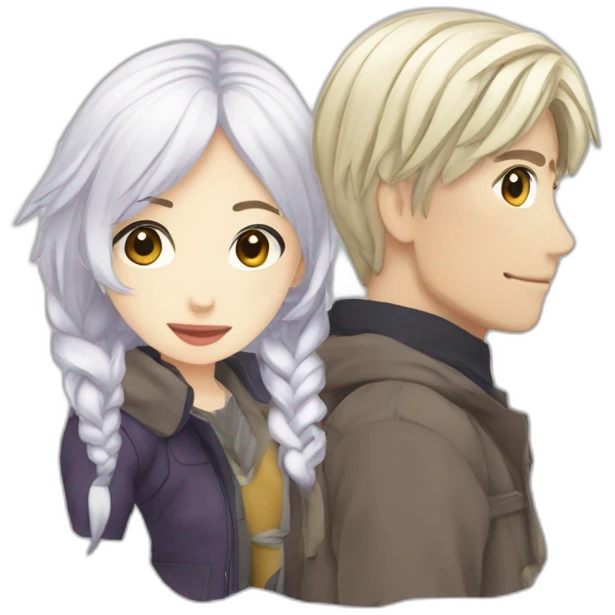 Le meilleur couple Kiriko Kameron emoji