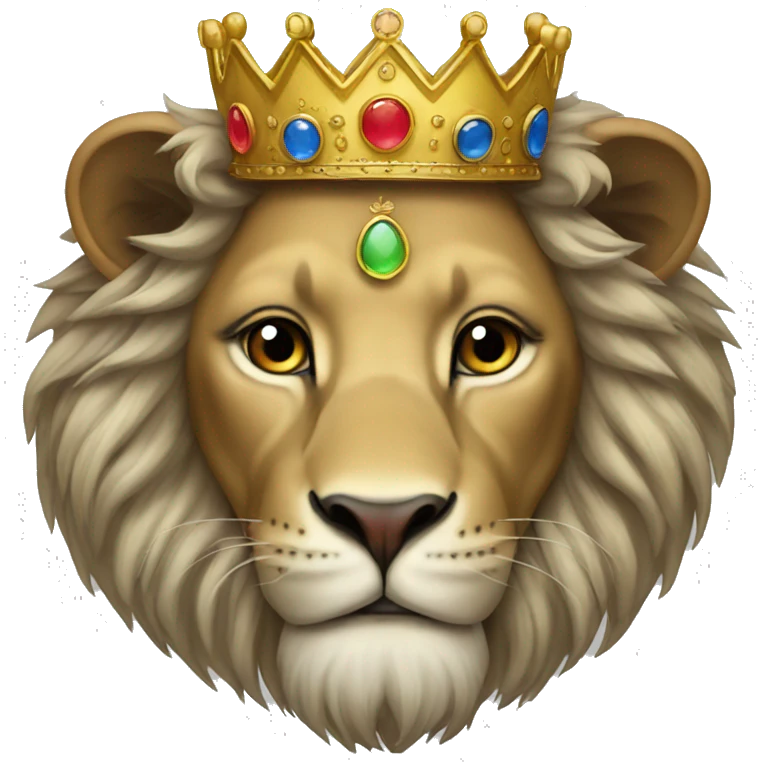 lion crown iran emoji