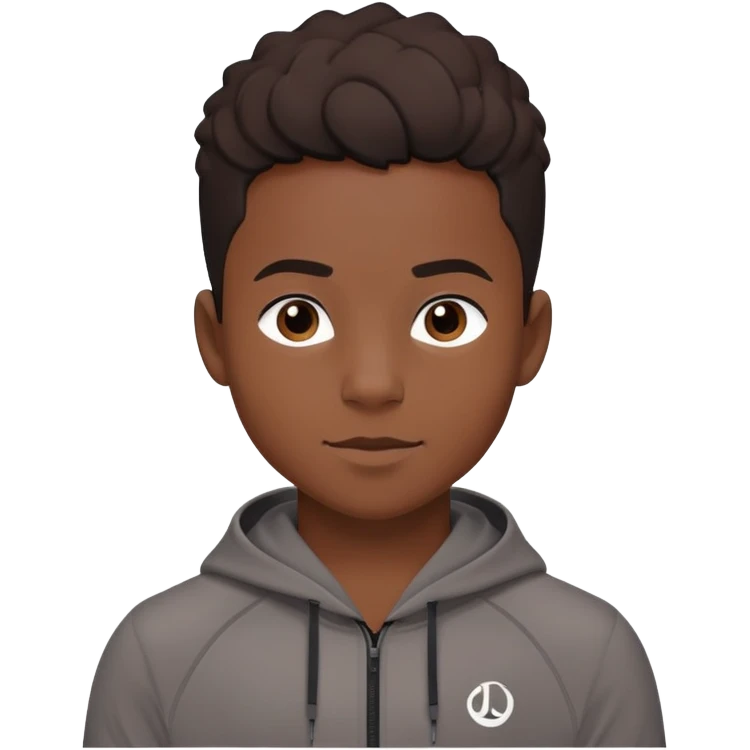 black boy with lulu lemon on his butt emoji