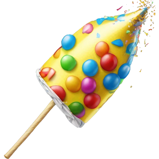 party popper emoji