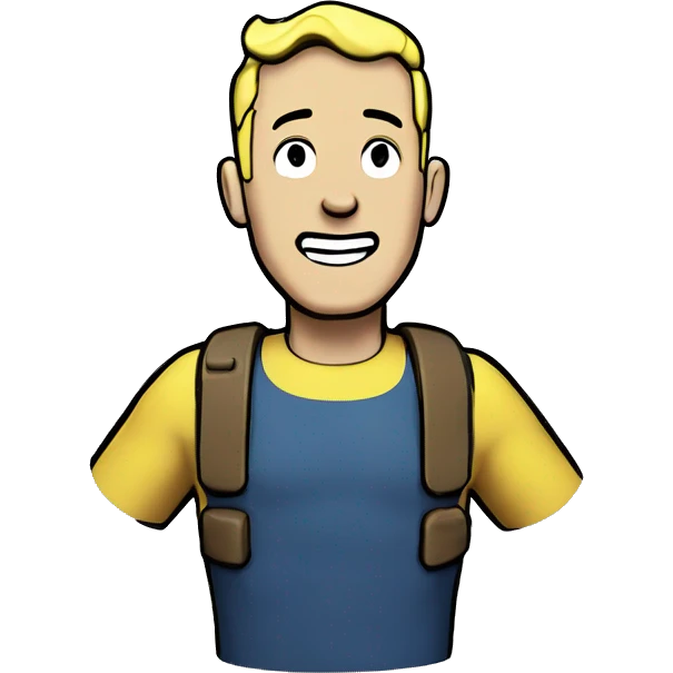 vault boy from fallout emoji