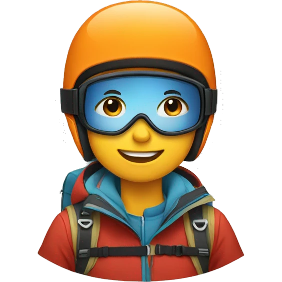 kid on ski emoji