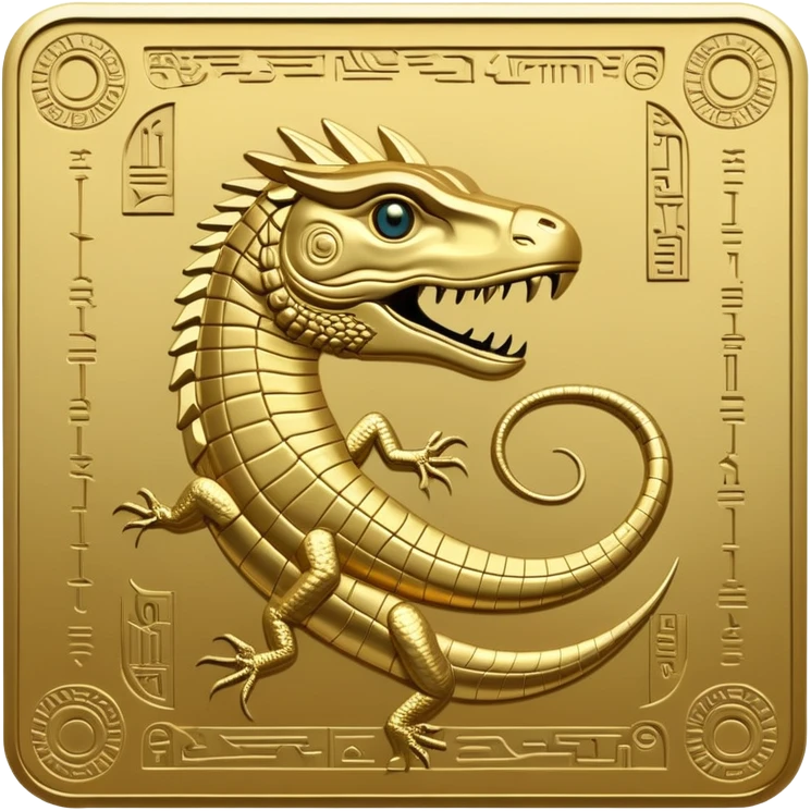 anunnaki reptilian ancient gold computing tablet emoji