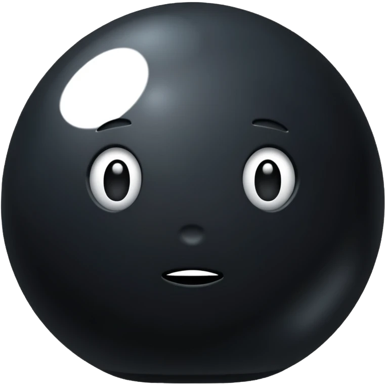 Pílula preta emoji
