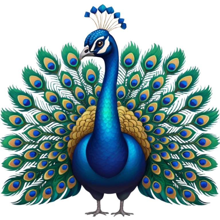 peacock emoji