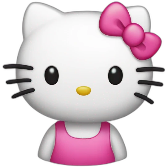 Hello kitty emoji | AI Emoji Generator