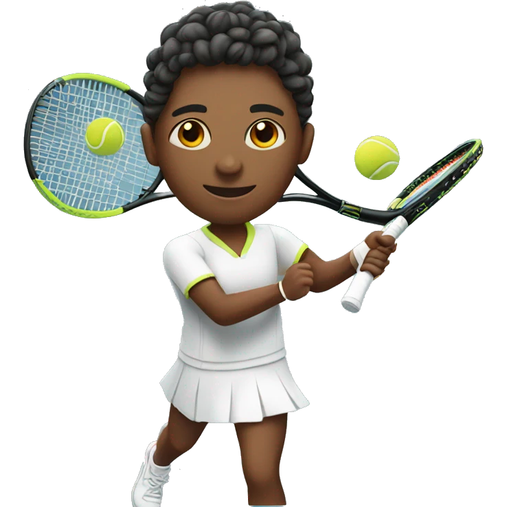 Tennis player emoji