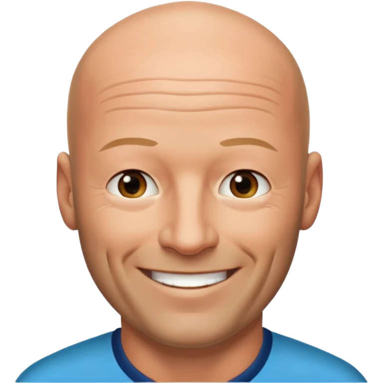 Alan Shearer bald looking older emoji