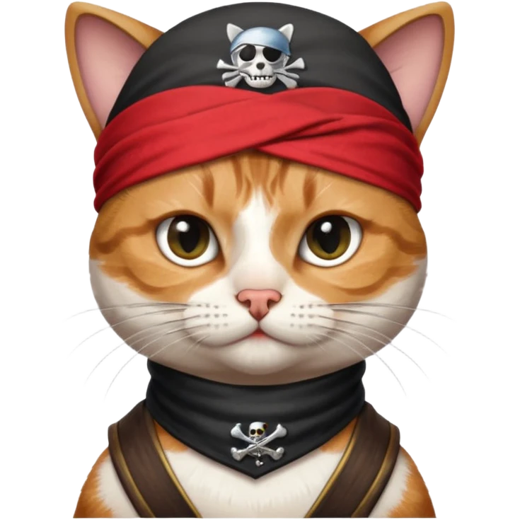 pirate cat emoji