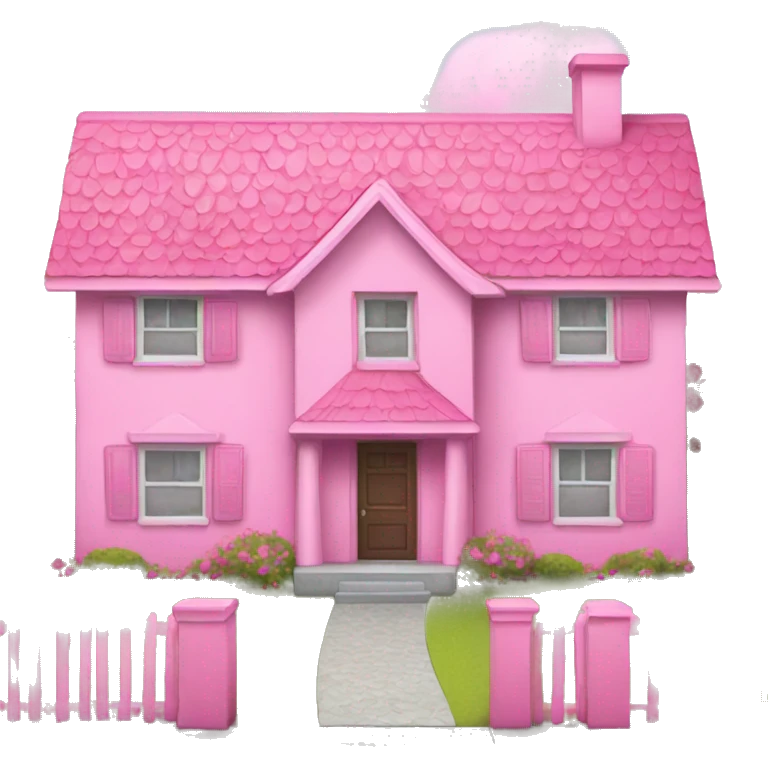 Pink home emoji