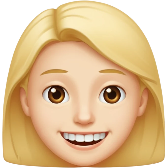Awkward smile emoji