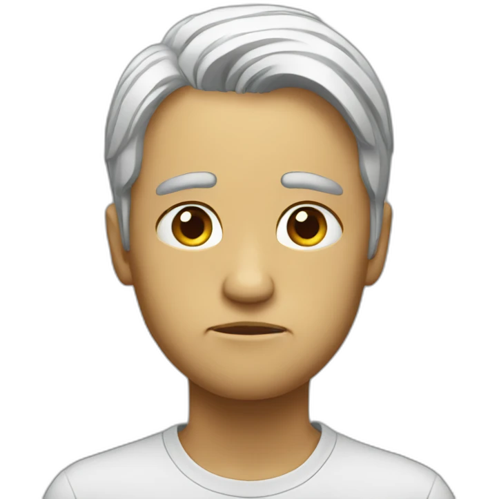 Sad liberal emoji