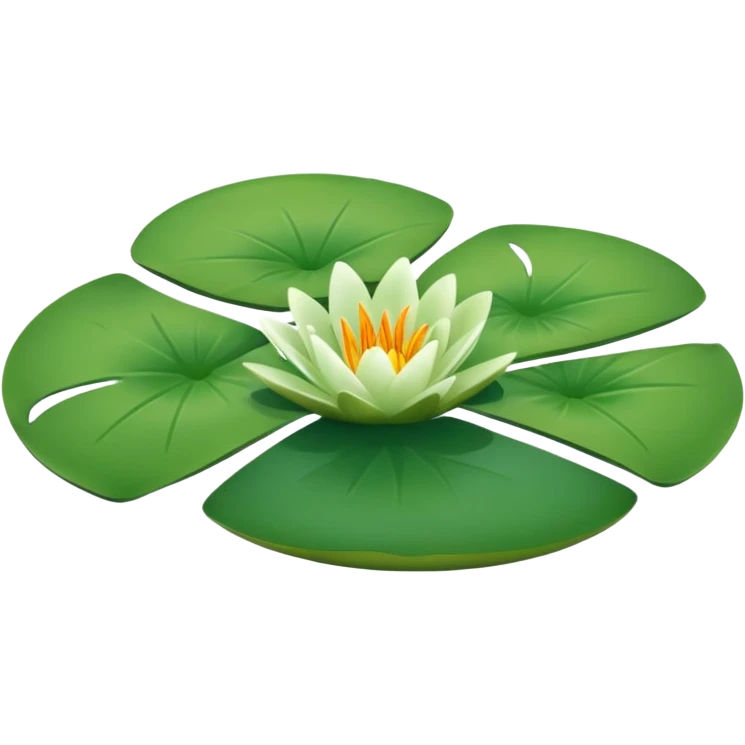 Lily pad only emoji