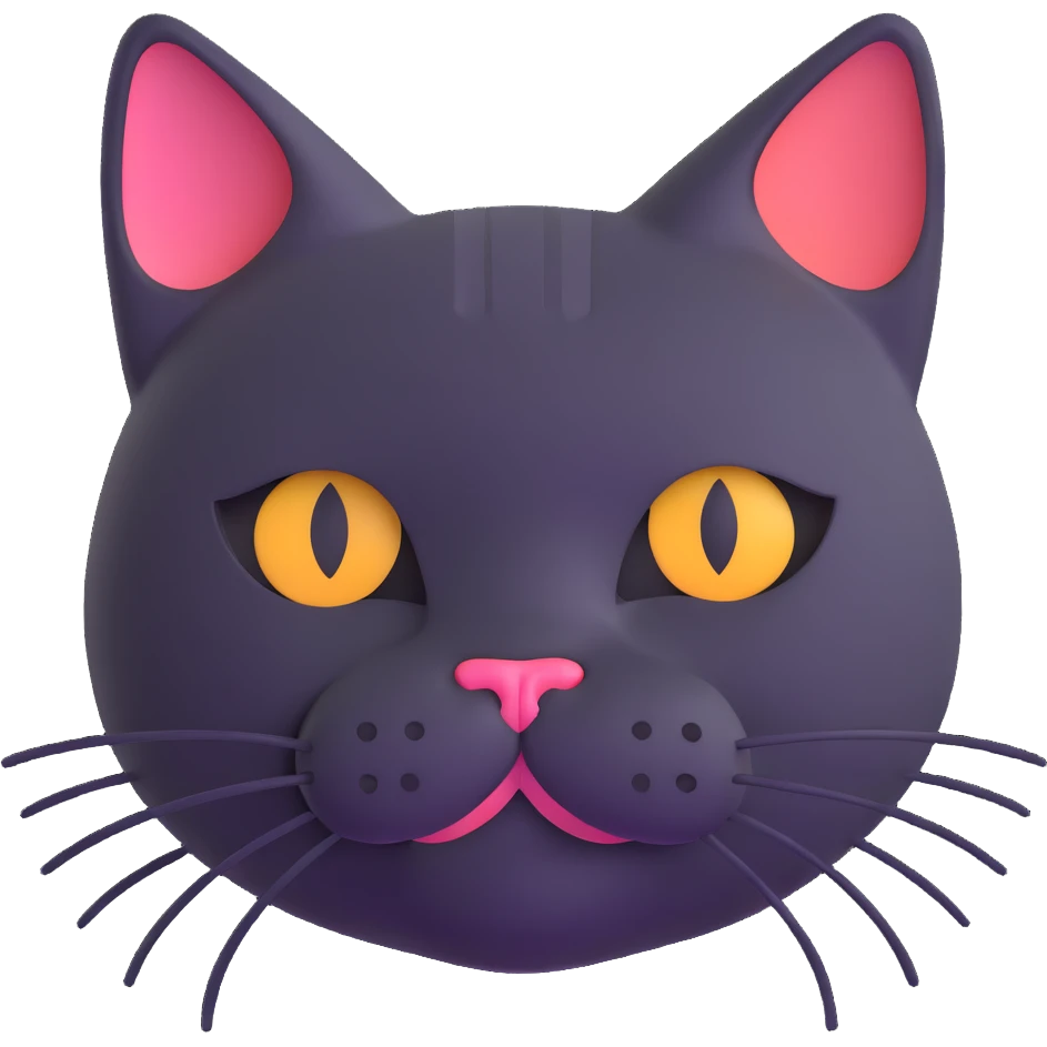 cute cat face emoji