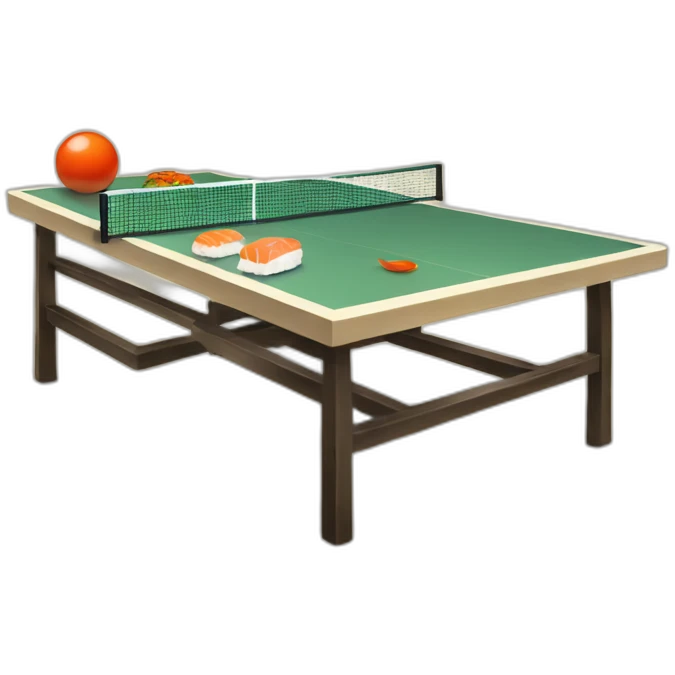 sushi ping pong battle emoji