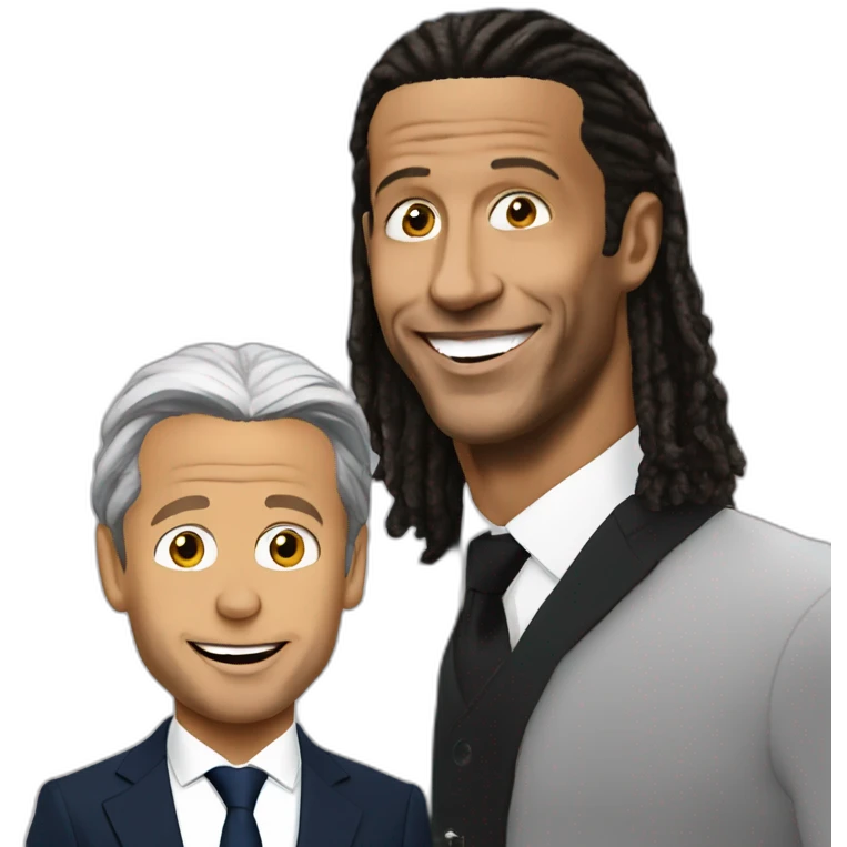 ronaldino-with-macron emoji