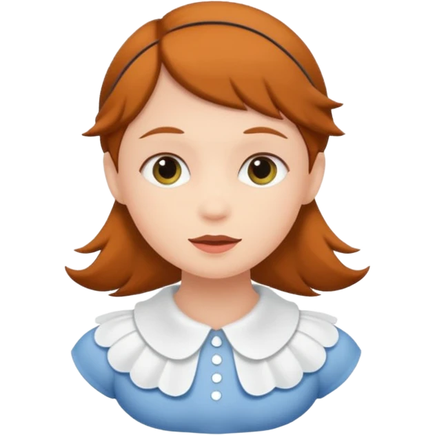 Peter Pan collar emoji