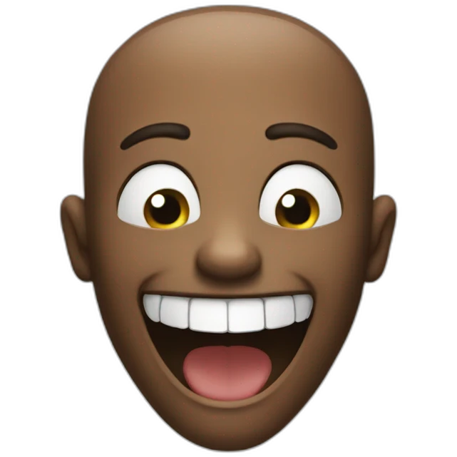 Laugh emoji