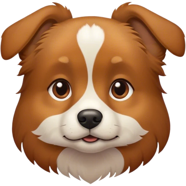 Dog looking to the left  emoji