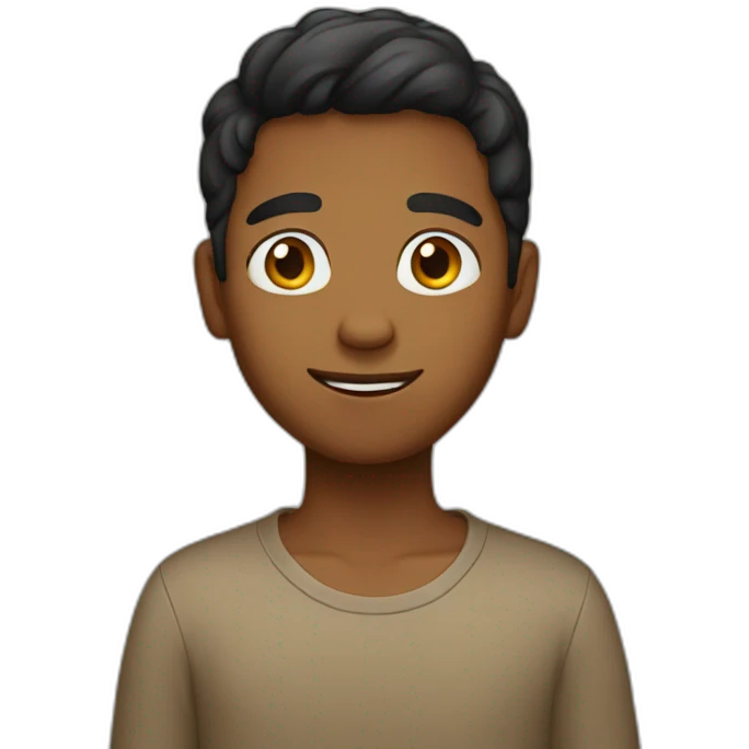 Brown boy emoji