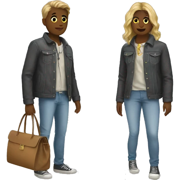 Outfit check emoji