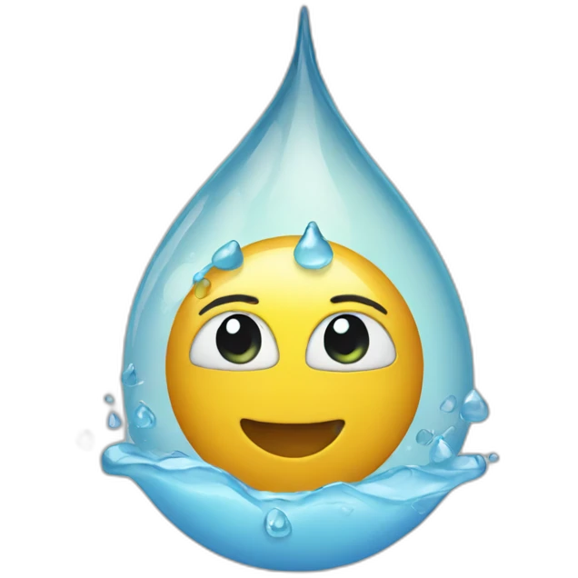 drops emoji
