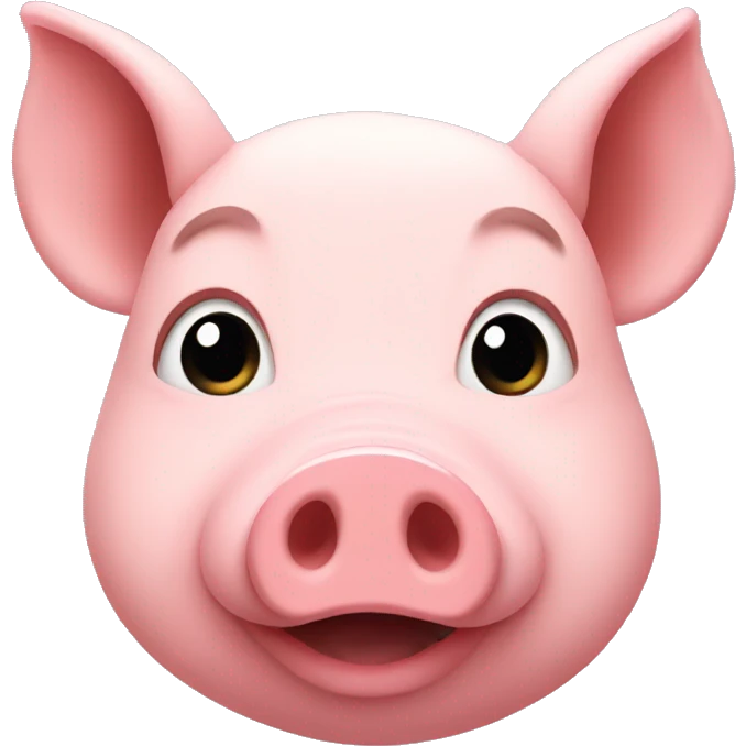 A pig Admired  emoji