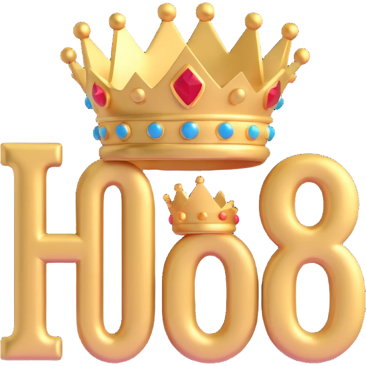 Change the logo to a gold metallic 3D style. The 'SHB' initials and the crown should both be shiny gold, with a deep black background and a premium, powerful look. emoji