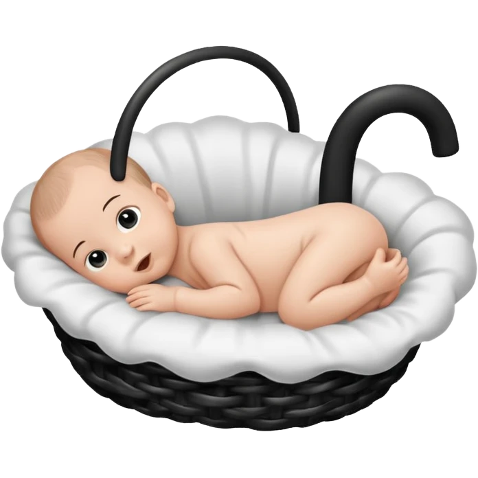 Newborn B&W Photoshoot emoji